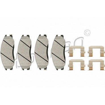 kit de plaquettes de frein avant Hyundai Trajet à partir 03/00-07/08 581013AA20