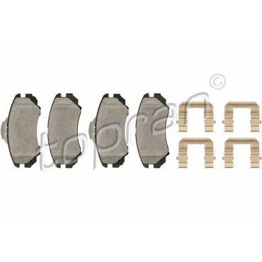 kit de plaquettes de frein avant Hyundai Tucson à partir 08/04-11/10 581012EA11