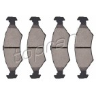 kit de plaquettes de frein avant Ford Escort/Orion 86 Fiesta Puma Sierra 1064763