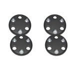 x4 Enjoliveur de Roue Original Pour Iveco Daily - à partir de 2014 OR 5801804150
