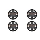 x4 Enjoliveur de Roue Original Pour Iveco Daily - à partir de 2014 OR 5801804150