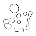 Kit Joint d'étanchéité Radiateur d'Huile Pour Renault Trafic Master 1513600Q0C