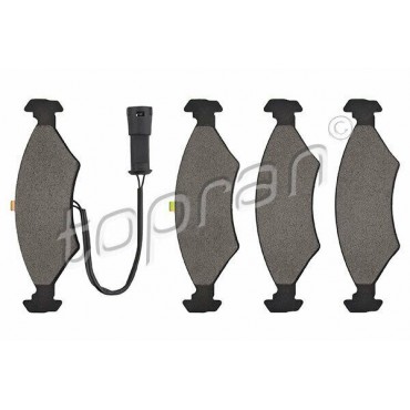 kit de plaquettes de frein avant FORD Escort 86 Fiesta 89 Sierra 87 6704268