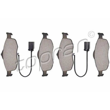 kit de plaquettes de frein avant FORD Cougar 99 Mondeo 93 97 93GB2K021AC 6877837