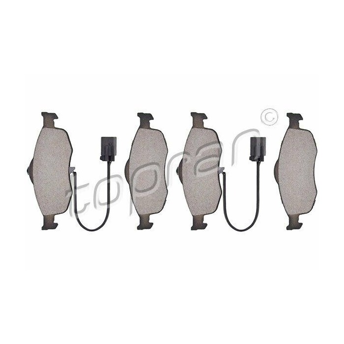 kit de plaquettes de frein avant FORD Cougar 99 Mondeo 93 97 93GB2K021AC 6877837