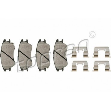 kit de plaquettes de frein avant Hyundai Atos 02/98- 08/99- MX 5810102A10