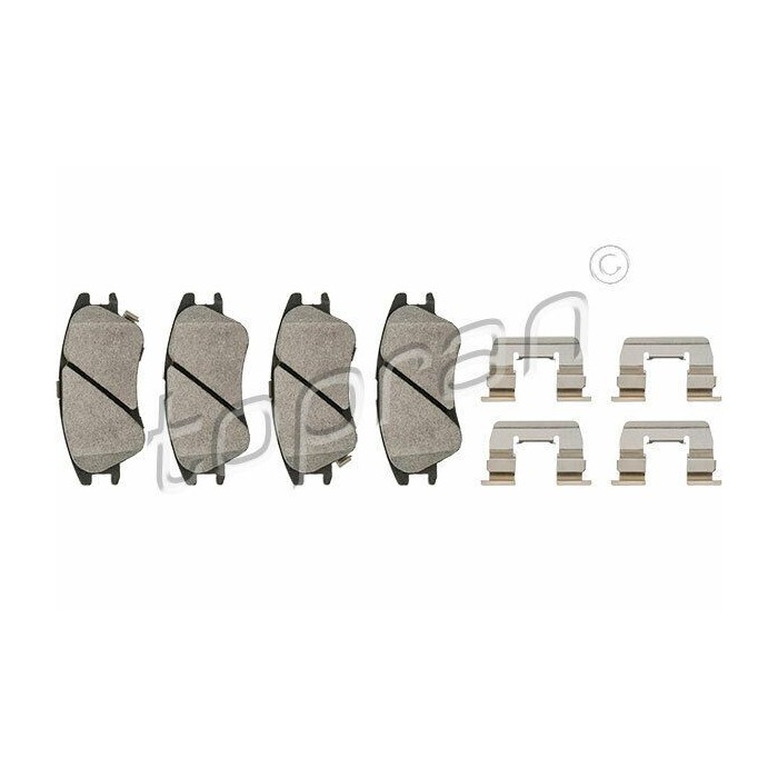 kit de plaquettes de frein avant Hyundai Atos 02/98- 08/99- MX 5810102A10