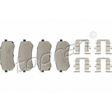 kit de plaquettes de frein arrière Hyundai I10 10/07-12/13 PA 583020XA00