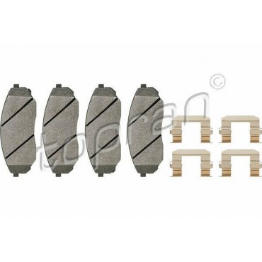 kit de plaquettes de frein avant Kia Sorento I à partir 08/02- JC 581013EE00