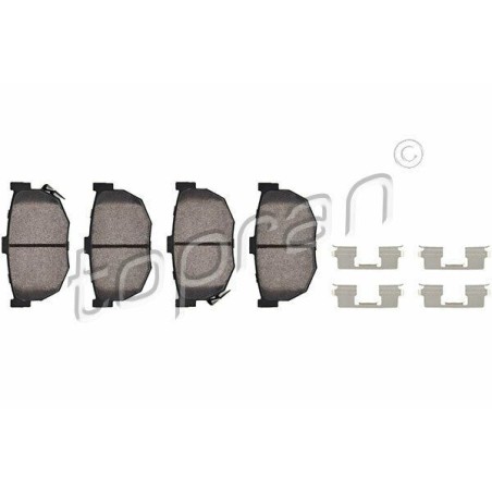kit de plaquettes de frein Hyundai Elantra 03/00-07/06 03/00-07/06 XD 583022DA10