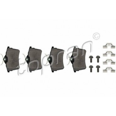 kit de plaquettes de frein arrière Berlingo III 308 I Partner III 1608520480