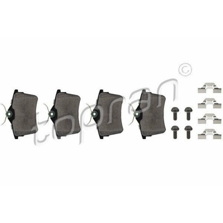 kit de plaquettes de frein arrière Berlingo III 308 I Partner III 1608520480