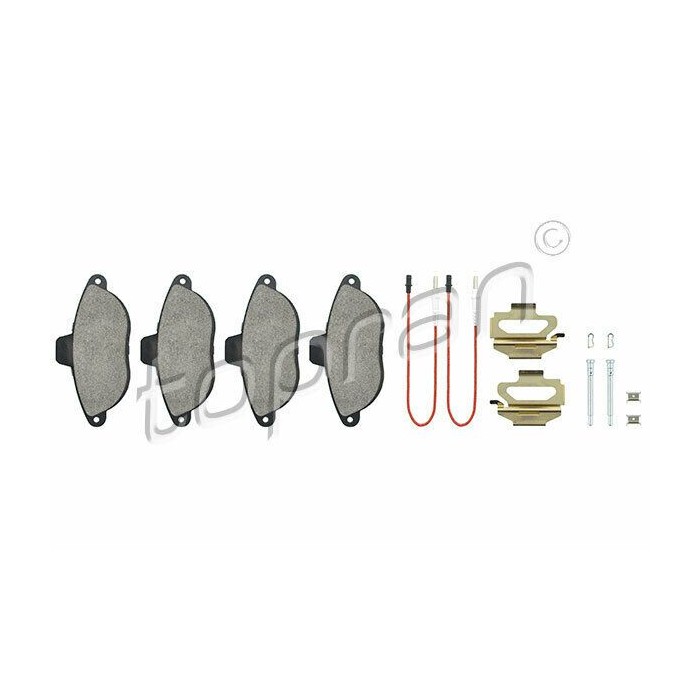 kit de plaquettes de frein avant Evasion Jumpy Scudo Ulysse 806 Expert 425454
