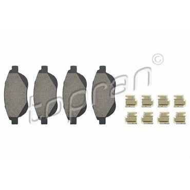 kit de plaquettes de frein avant C4 I 2004-2010 307 II 2005-2008 425253 425427