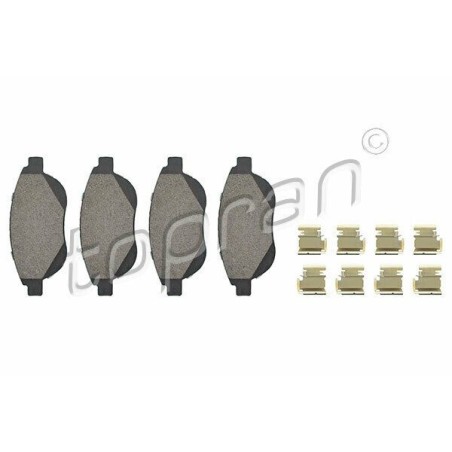 kit de plaquettes de frein avant C4 I 2004-2010 307 II 2005-2008 425253 425427