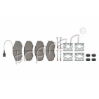 kit de plaquettes de frein avant Citroën Jumper Fiat Ducato Peugeot Boxer 425458