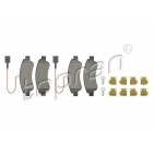 kit de plaquettes de frein avant Jumper 2006- Boxer 2007- 1612434180 1614412180