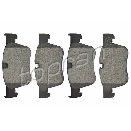 kit de plaquettes de frein avant Citroën C4 Grand Picasso Peugeot 308 1612412380