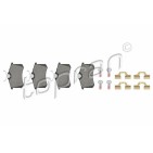 kit de plaquettes de frein arrière C3 III IV C4 DS3 I II 2008 207 208 1616872680