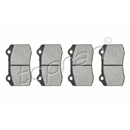 kit de plaquettes de frein avant Citroën DS DS3 I II Peugeot 208 4254C6