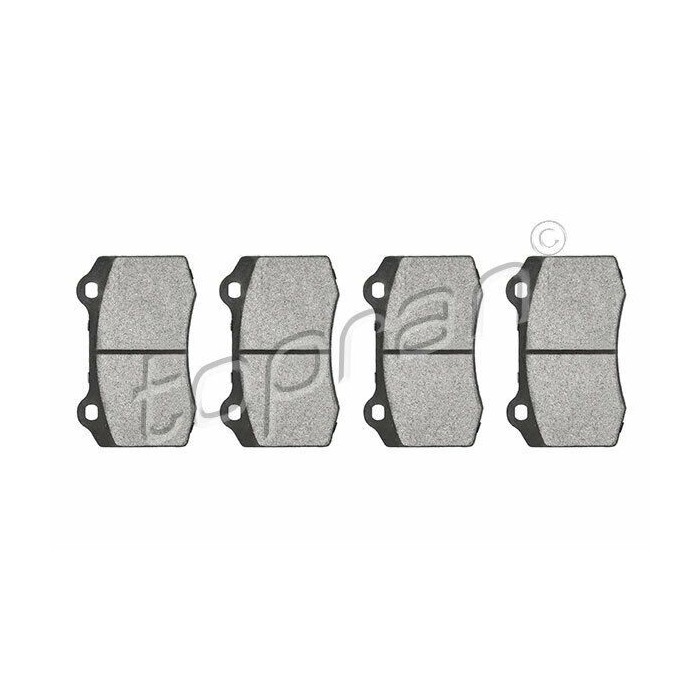 kit de plaquettes de frein avant Citroën DS DS3 I II Peugeot 208 4254C6