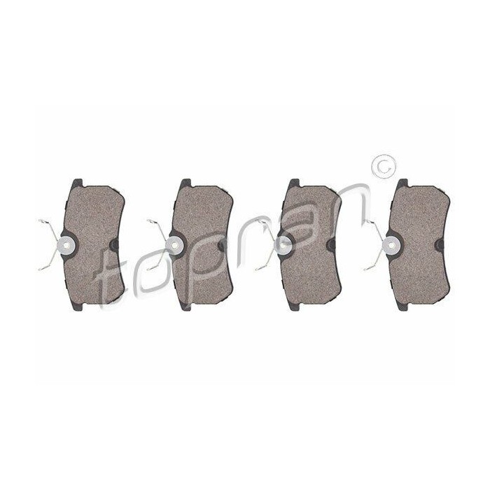 kit de plaquettes de frein arrière FORD Fiesta 2001 Focus 99 1810990 1075565