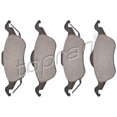 kit de plaquettes de frein avant FORD Focus 99 08/98-12/04 98AB-2K021-AD 1075558