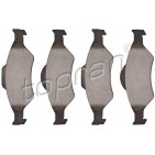 kit de plaquettes de frein avant FORD Fiesta 96 Ka 97 YS612K021AA 1111857