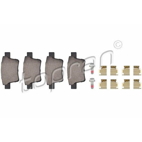 kit de plaquettes de frein arrière FORD Mondeo 2001 10/00-02/07 1356392 1522073