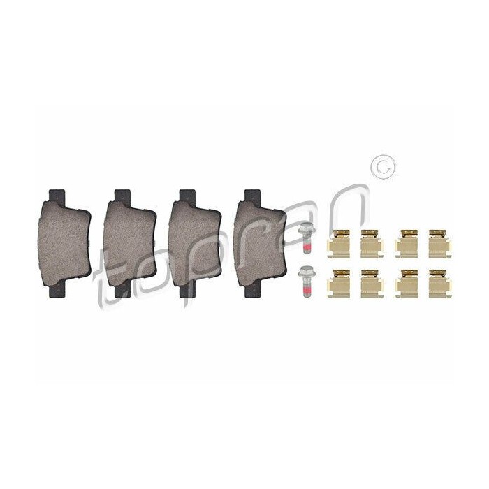 kit de plaquettes de frein arrière FORD Mondeo 2001 10/00-02/07 1356392 1522073