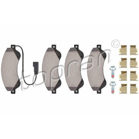 kit de plaquettes de frein avant FORD Transit 2006 à partir 04/06- 1554523