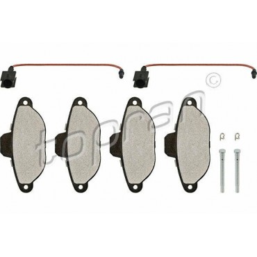 kit de plaquettes de frein avant FIAT 500C Panda Punto Van Seicento Ka 77365816