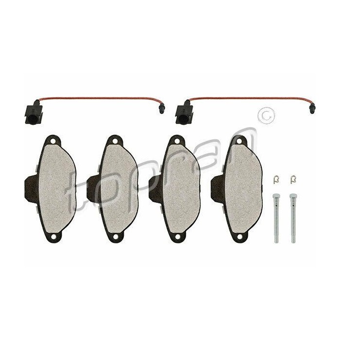 kit de plaquettes de frein avant FIAT 500C Panda Punto Van Seicento Ka 77365816