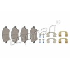 kit de plaquettes de frein avant FORD B-MAX 2012 Fiesta 2008 1751951 1860476