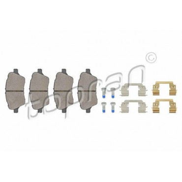 kit de plaquettes de frein avant FORD B-MAX 2012 Fiesta 2008 1751951 1860476