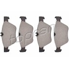 kit de plaquettes de frein avant MERCEDES Classe CLK E SLK 0044200320 24204520