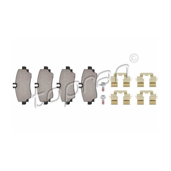 kit de plaquettes de frein avant MERCEDES Classe A 1997-2004 W168 1684200020
