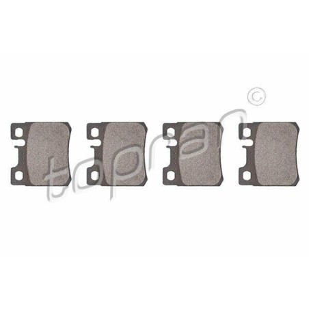 kit de plaquettes de frein arrière MERCEDES Classe C CLK E SL SLK A124 014209520