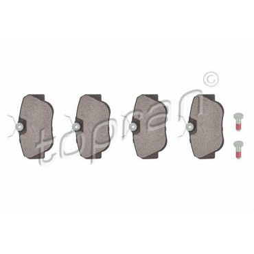 kit de plaquettes de frein avant MERCEDES 190 W201 1982-1993 4209180 0014208120