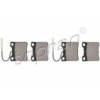 kit de plaquettes de frein arrière MERCEDES Classe V Vito 638 96-04 0034200020