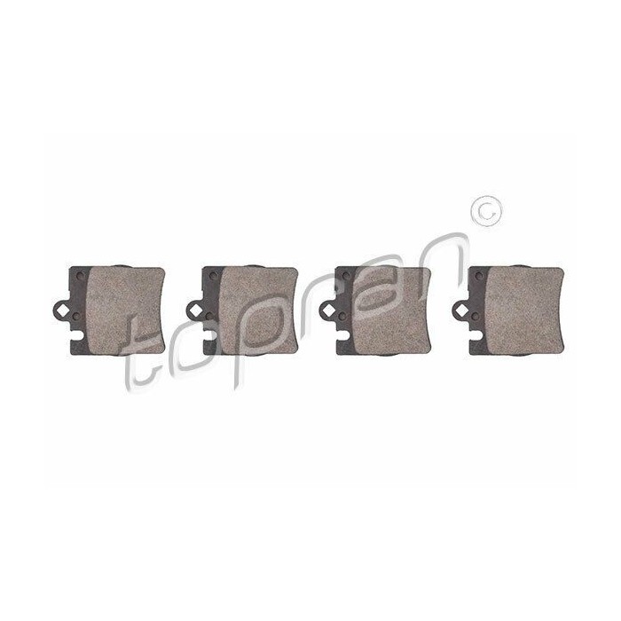 kit de plaquettes de frein arrière Mercedes Classe C CLK E SLK W203 0034202820