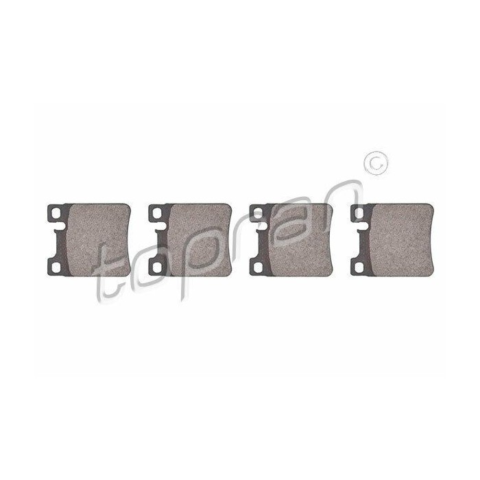 kit de plaquettes de frein arrière Mercedes Classe CLK E S SL C208 0034204820