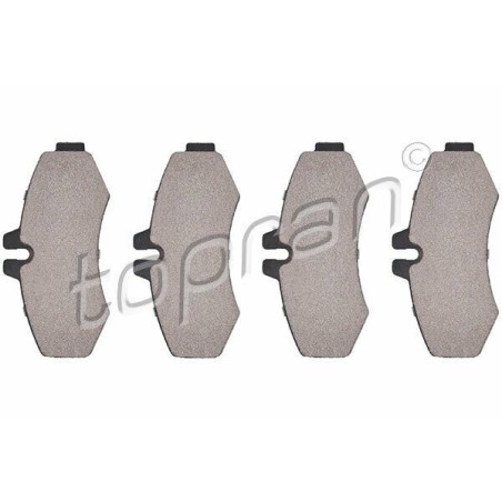 kit de plaquettes de frein avant Mercedes Classe V Vito 638 1996-2004 004214110
