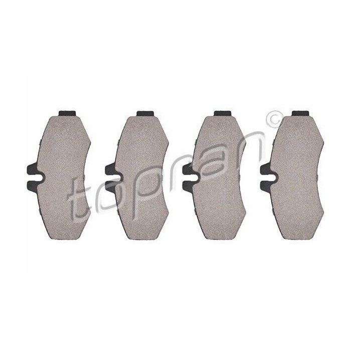kit de plaquettes de frein avant Mercedes Classe V Vito 638 1996-2004 004214110