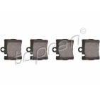 kit de plaquettes de frein arrière Mercedes Classe S W220 1998-2005 0044209420