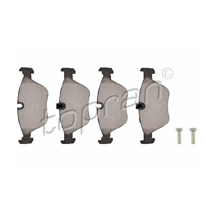 kit de plaquettes de frein avant BMW Série 5 E39 1163387 2157588 34116761279
