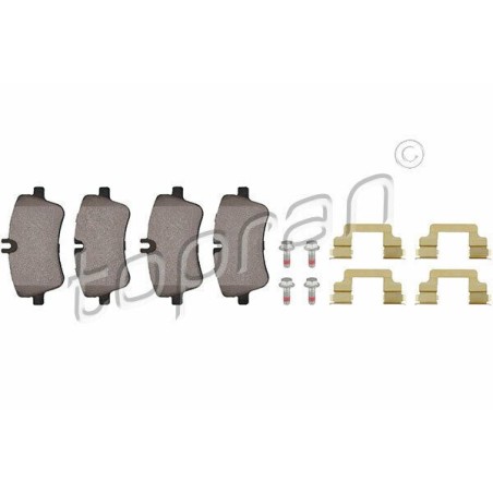 kit de plaquettes de frein avant Classe C W203 CLK A209 C209 SLK R171 0034206020