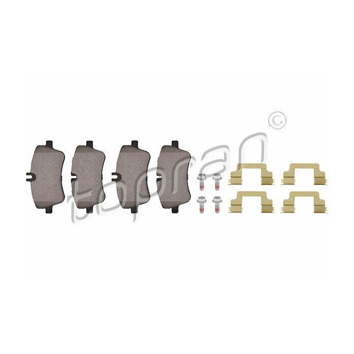 kit de plaquettes de frein avant Classe C W203 CLK A209 C209 SLK R171 0034206020