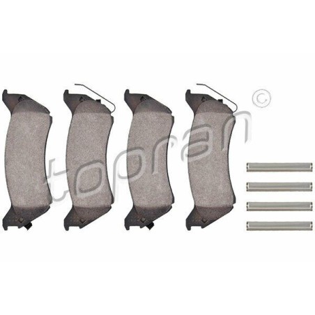 kit de plaquettes de frein arrière MERCEDES Classe M W163 1998-2005 1634200420