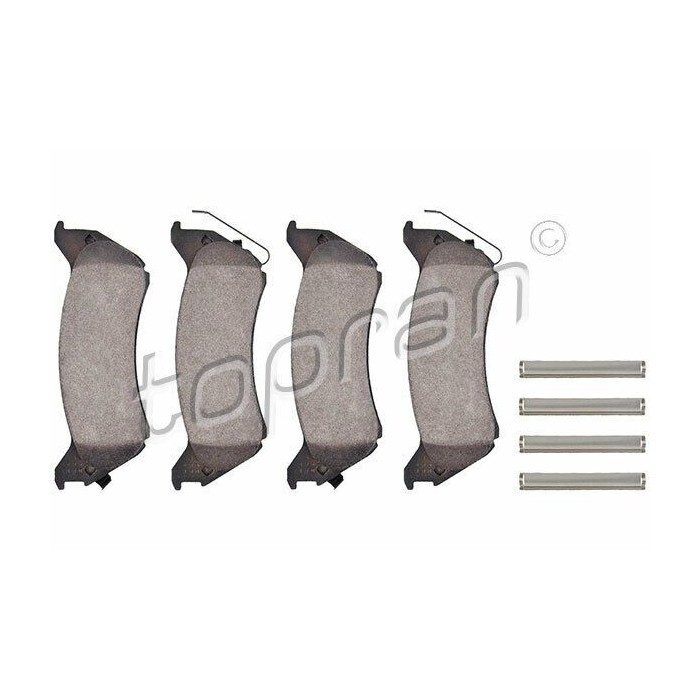 kit de plaquettes de frein arrière MERCEDES Classe M W163 1998-2005 1634200420